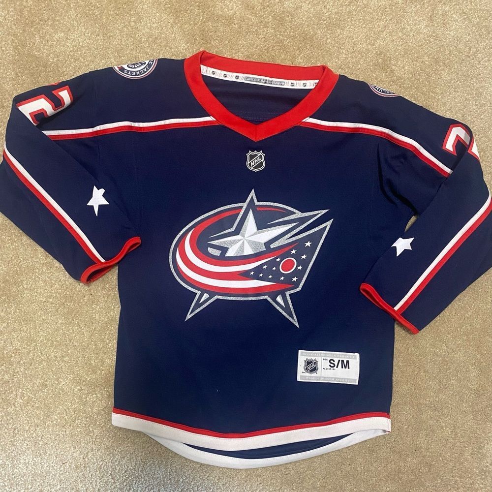 Columbus Blue Jackets Hockey Jersey Bobrovsky  NHL Women's Size Small